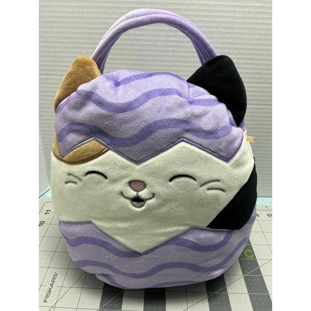 Squishmallows 2024 Easter Basket 12" Cam The Cat "Egg" Animal Plush Doll Toy
